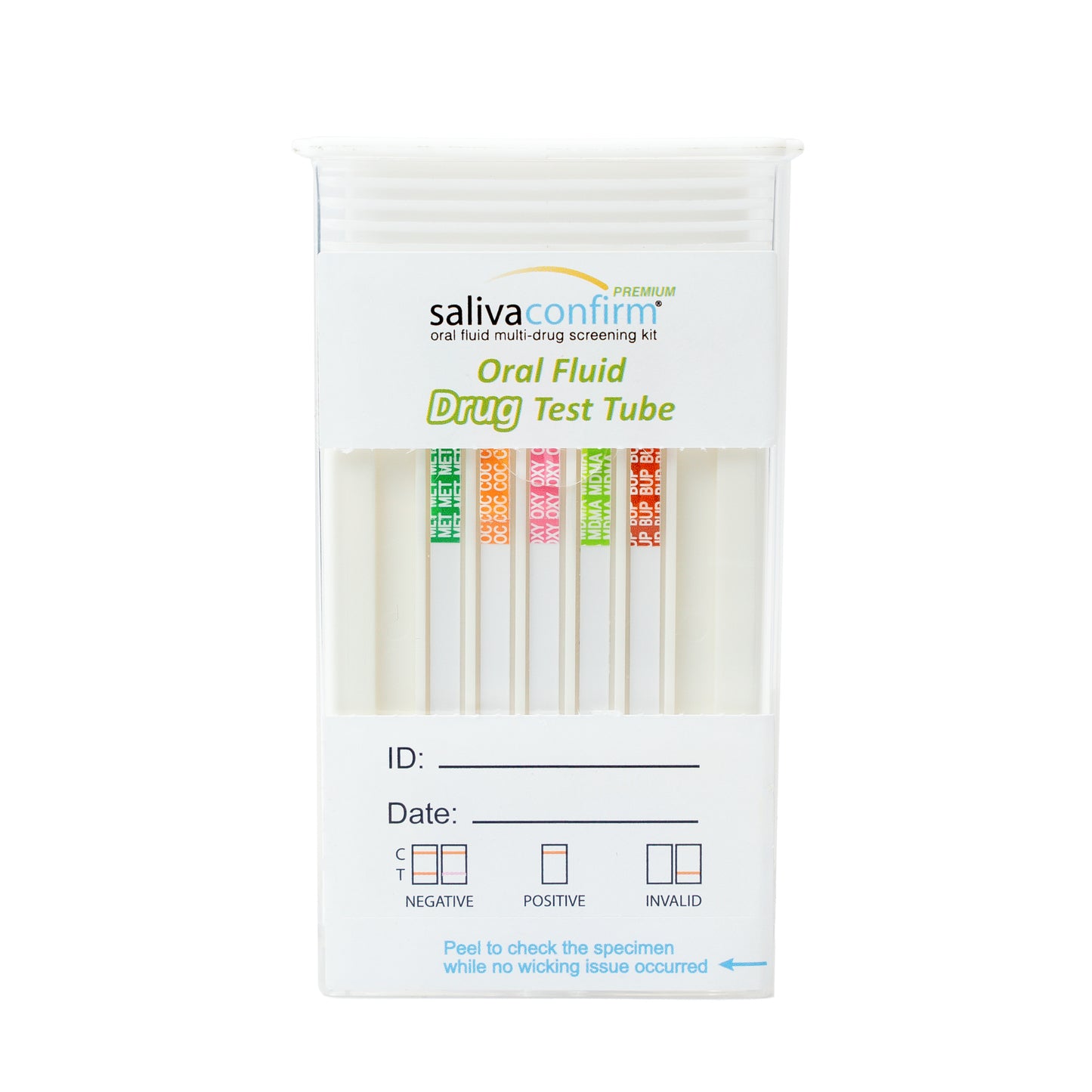 SalivaConfirm 10 Panel Oral Test - HE-Oral-18104ipr