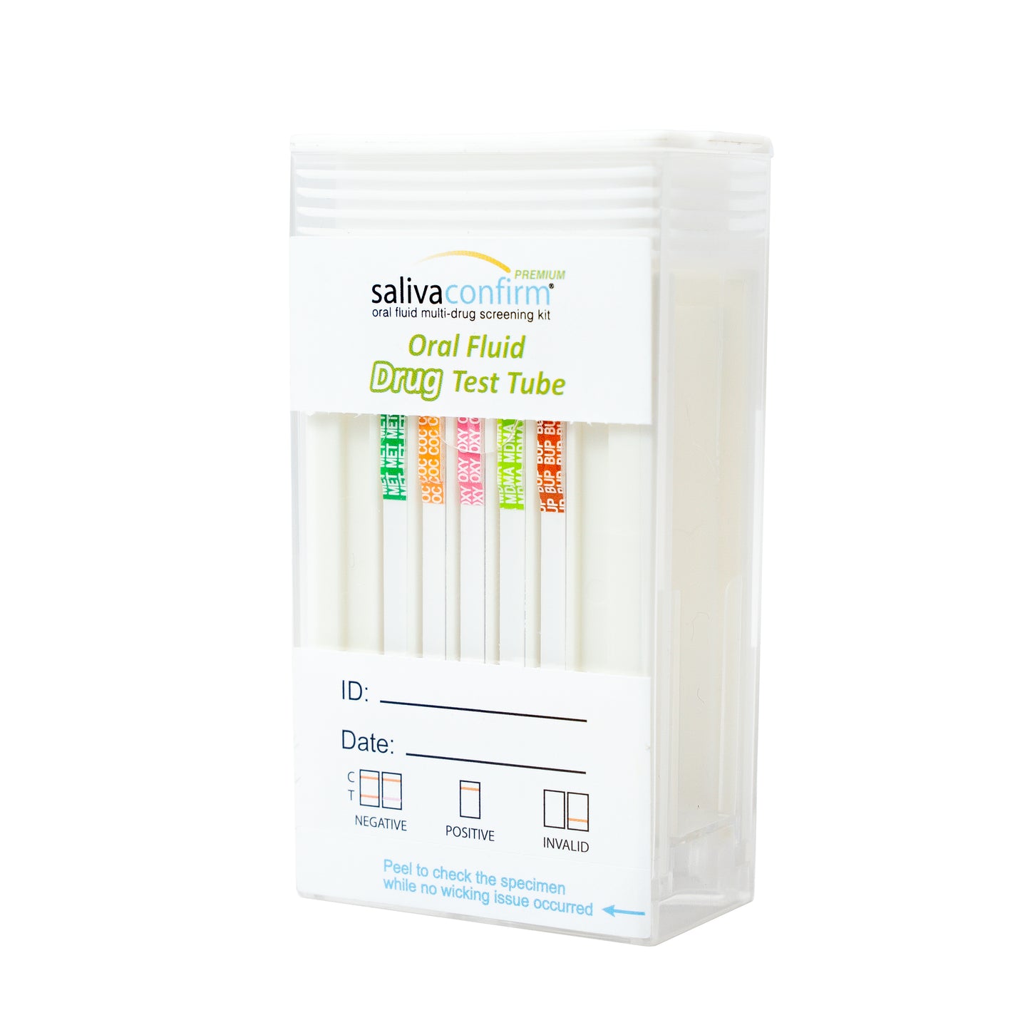SalivaConfirm 10 Panel Oral Test - HE-Oral-18104ipr