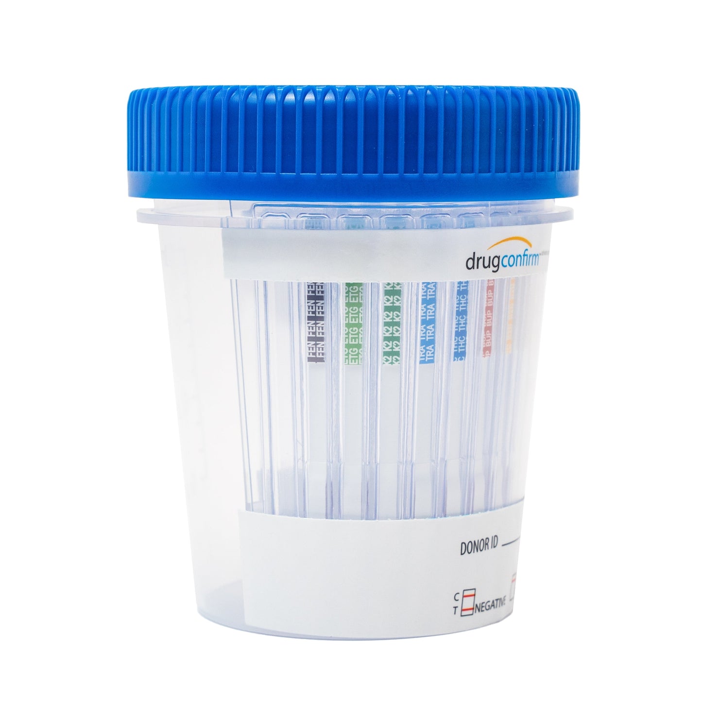 DrugConfirm 19 Panel Cup Test with 6MAM/ETG/FEN/K2/KRA/TRA & Low Cutoff