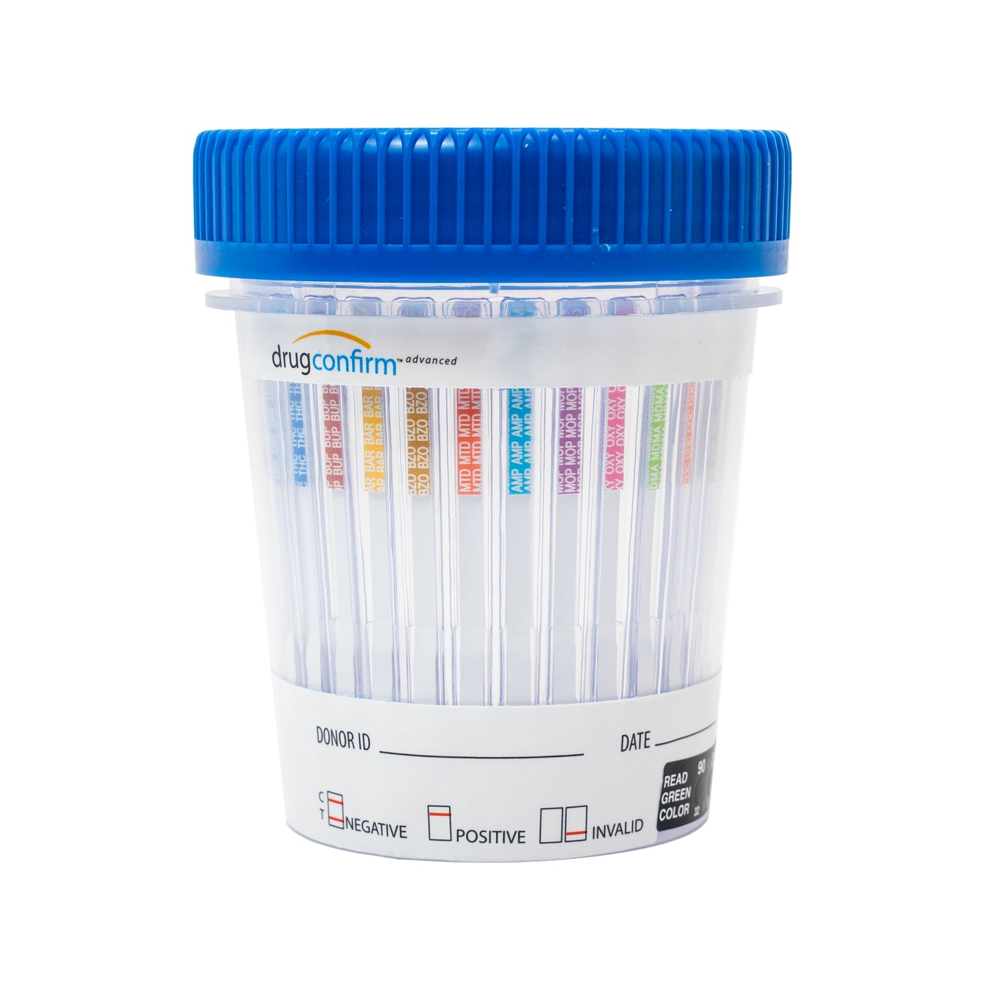 DrugConfirm 16 Panel Cup Test with ETG/FEN/K2/TRA & Low Cutoff