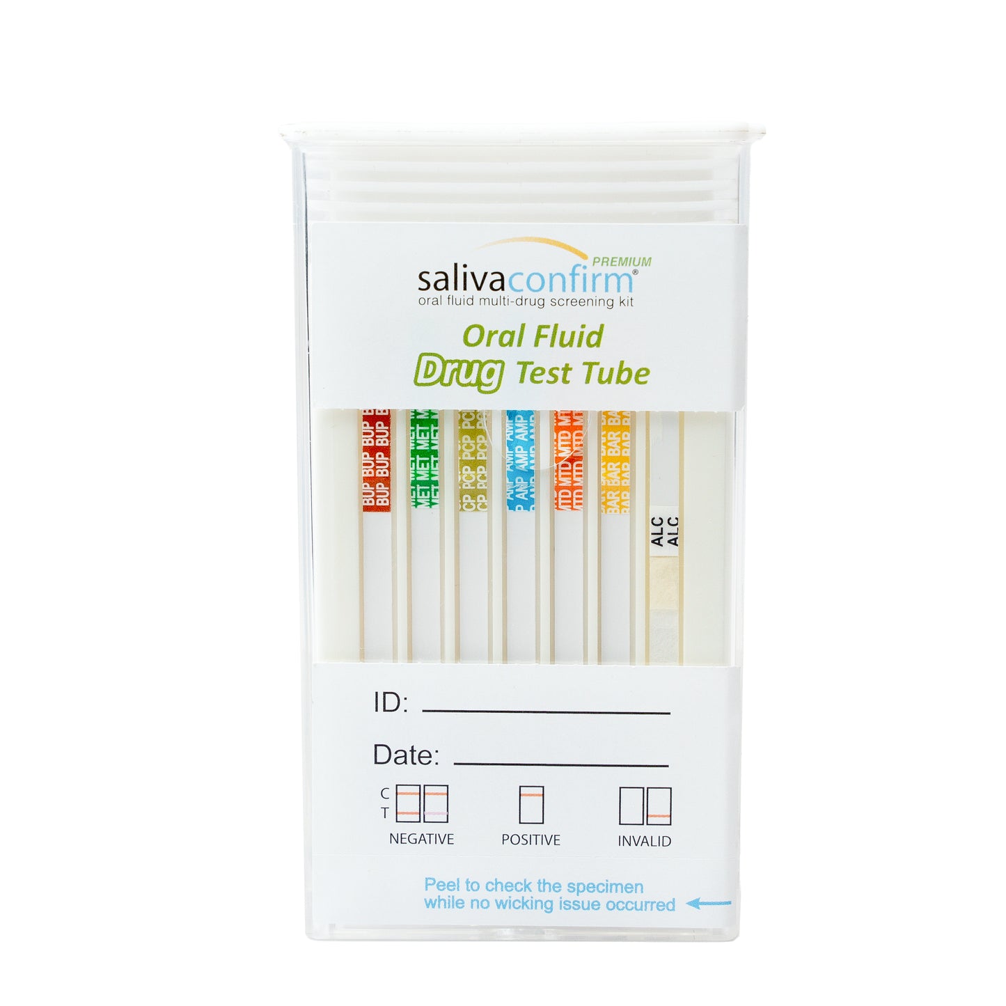 SalivaConfirm 14 Panel Oral Test with ALC/FEN/K2