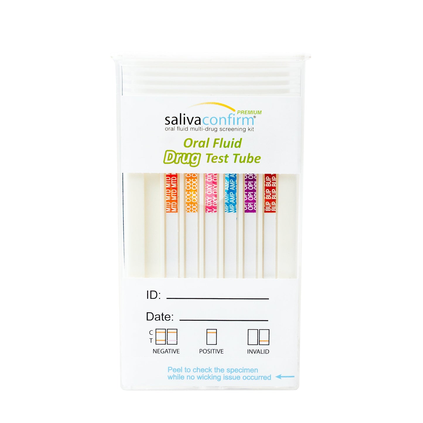 SalivaConfirm 12 Panel Oral Test w/ PCP