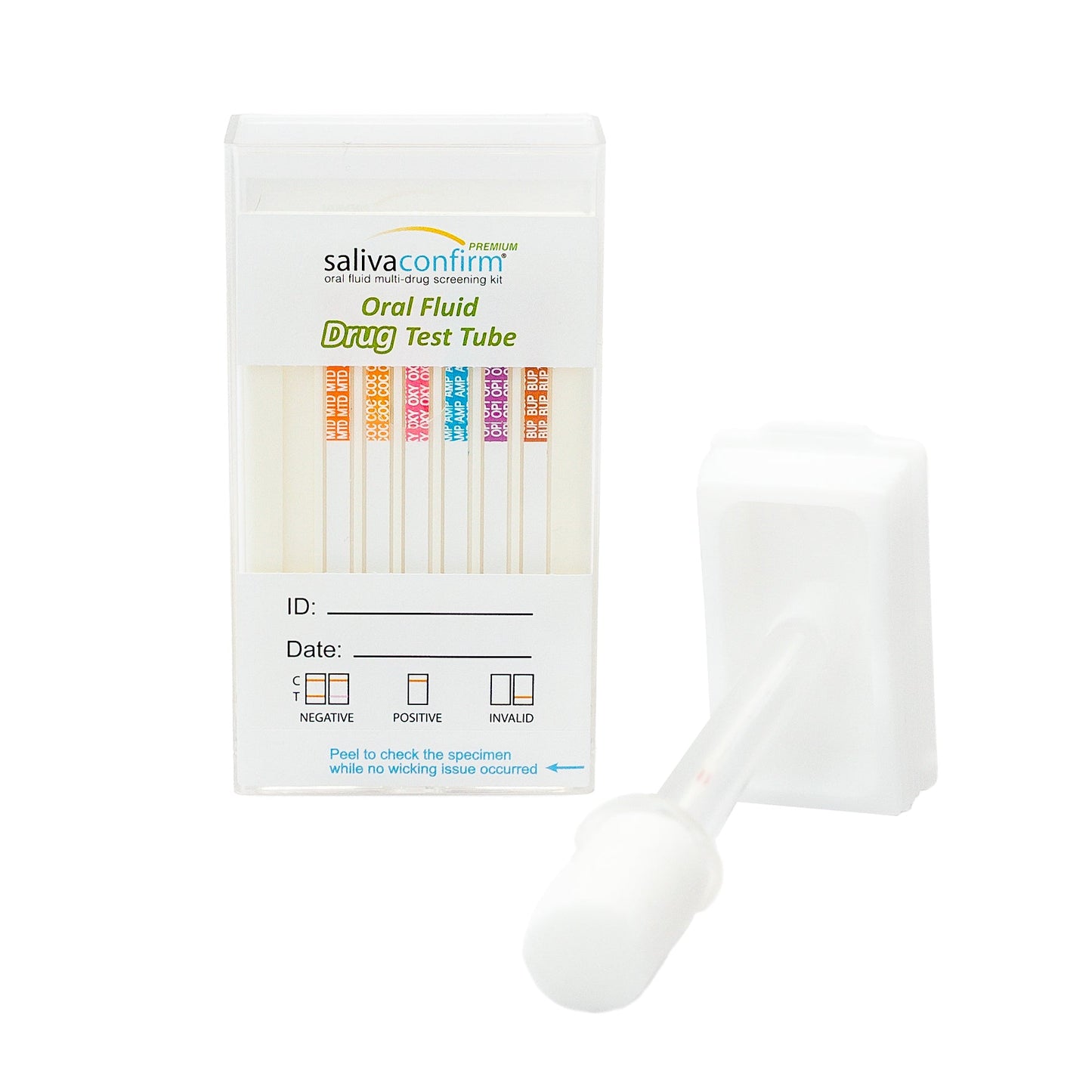 SalivaConfirm 12 Panel Oral Test w/ PCP