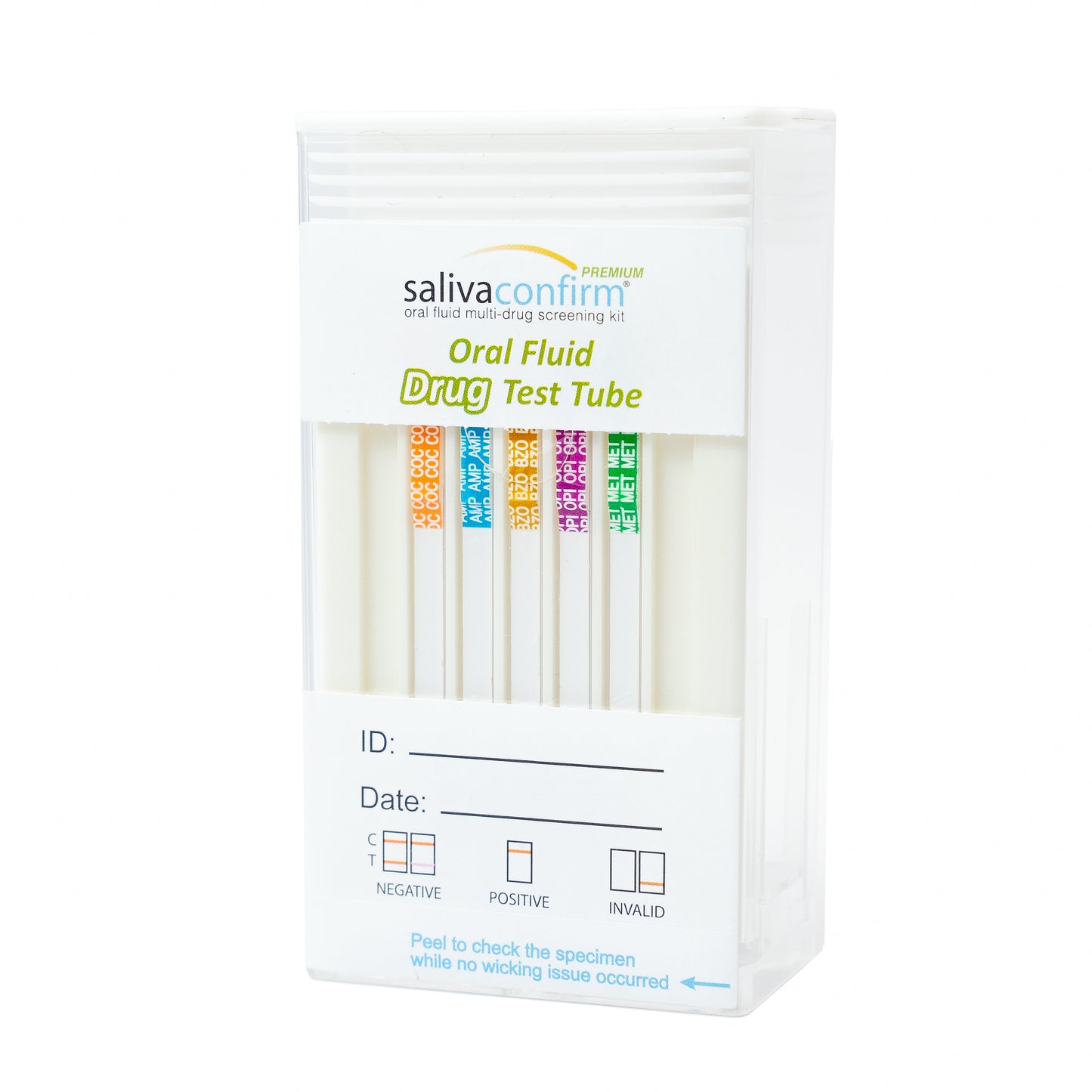 SalivaConfirm 5 Panel Oral Test (No THC)